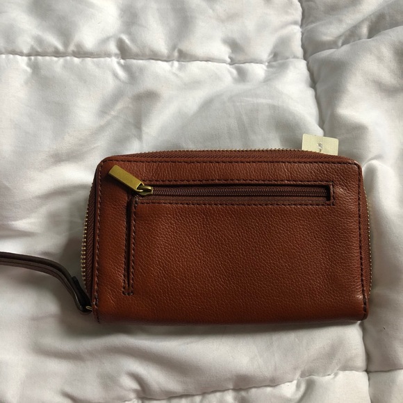 Fossil Brown Wallet/Wristlet - Picture 7 of 8